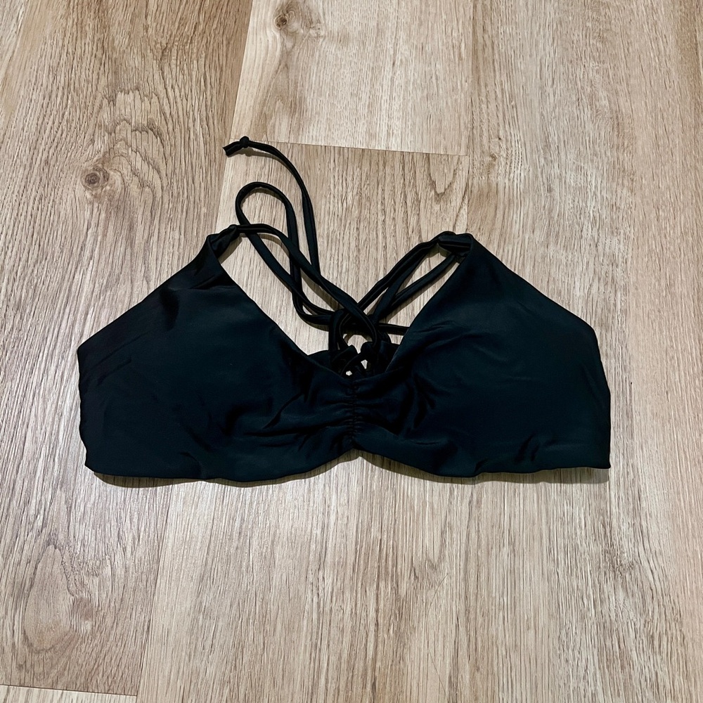 SHEIN BLACK BIKINI TOP